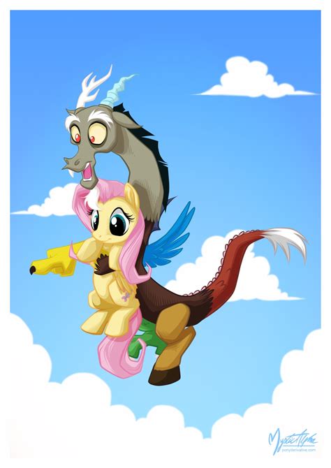 fluttershy x discord|fluttershy x discord child.